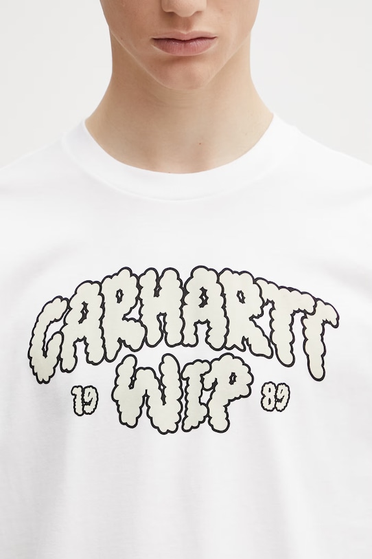 Carhartt WIP S/S Cloud Script T-Shirt футболка бавовняна чоловіча білий I036200.02XX