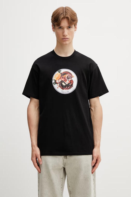 Carhartt WIP S/S Octopus T-Shirt t-shirt bawełniany męski czarny I036217.89XX