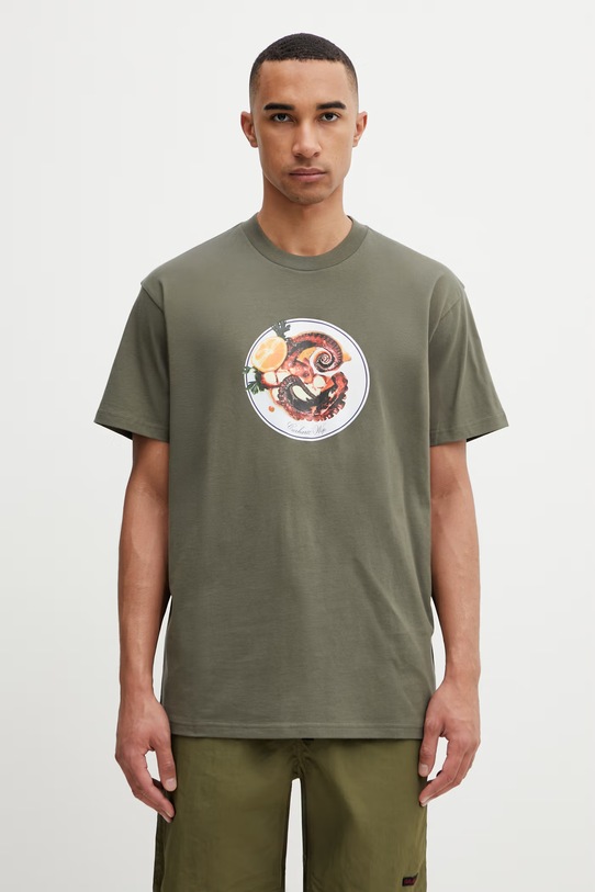 Carhartt WIP S/S Octopus T-Shirt T-shirt bawełniany męski zielony I036217.11XX