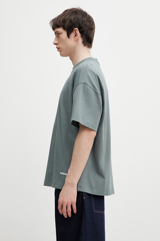Carhartt WIP S/S Link Script T-Shirt футболка бавовняна чоловіча I031373.3HLXX зелений SS26