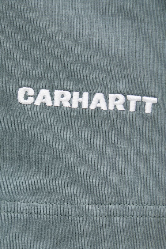 Carhartt WIP S/S Link Script T-Shirt футболка бавовняна чоловіча зелений I031373.3HLXX