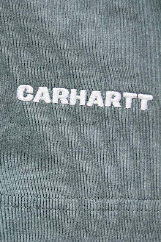 Carhartt WIP S/S Link Script T-Shirt футболка бавовняна чоловіча зелений I031373.3HLXX