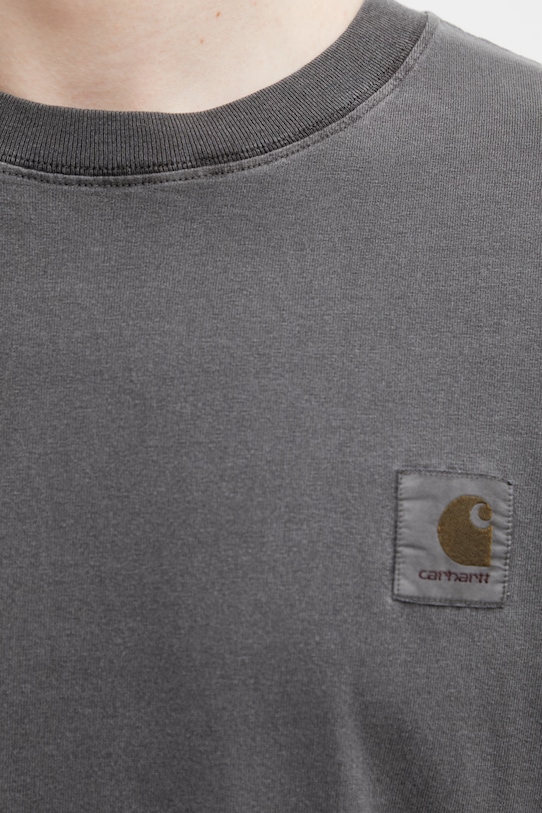 Carhartt WIP S/S Nelson T-Shirt футболка бавовняна чоловіча сірий I029949.89GD