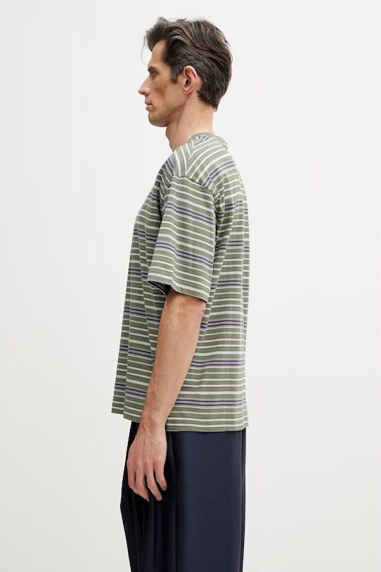 Carhartt WIP S/S Zane T-Shirt bawełniany męski I036186.3L1XX zielony SS26
