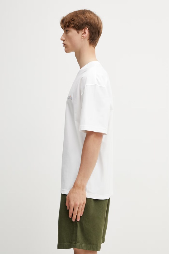 Carhartt WIP S/S WIP Label T-Shirt bawełniany męski I036180.02XX biały SS26