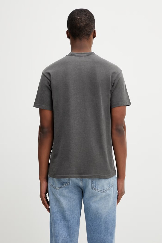 Odzież Carhartt WIP S/S Coat Of Arms T-Shirt t-shirt bawełniany męski I036195.89GD szary