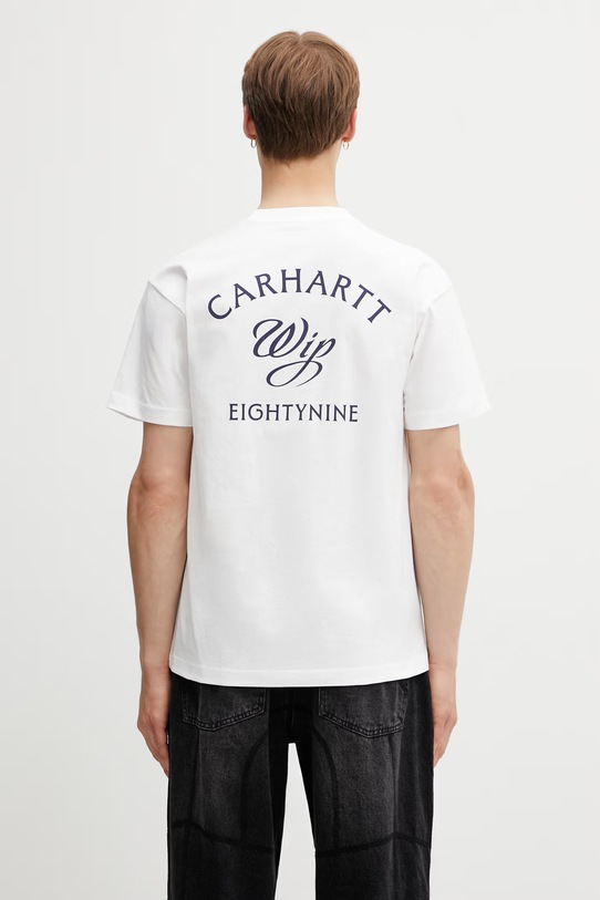 Carhartt WIP S/S Eightynine T-Shirt t-shirt bawełniany męski biały I036205.02XX