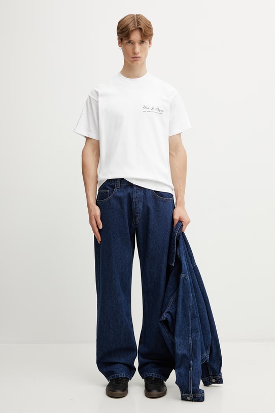 Carhartt WIP S/S Cloud Heart T-Shirt bawełniany męski I036244.02XX biały