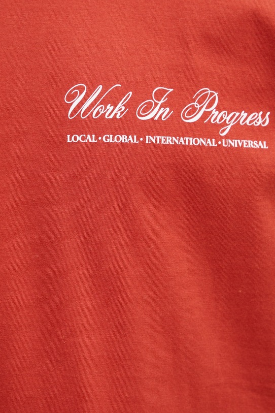 Carhartt WIP S/S Cloud Heart T-Shirt męski bawełniany pomarańczowy I036244.3IXXX