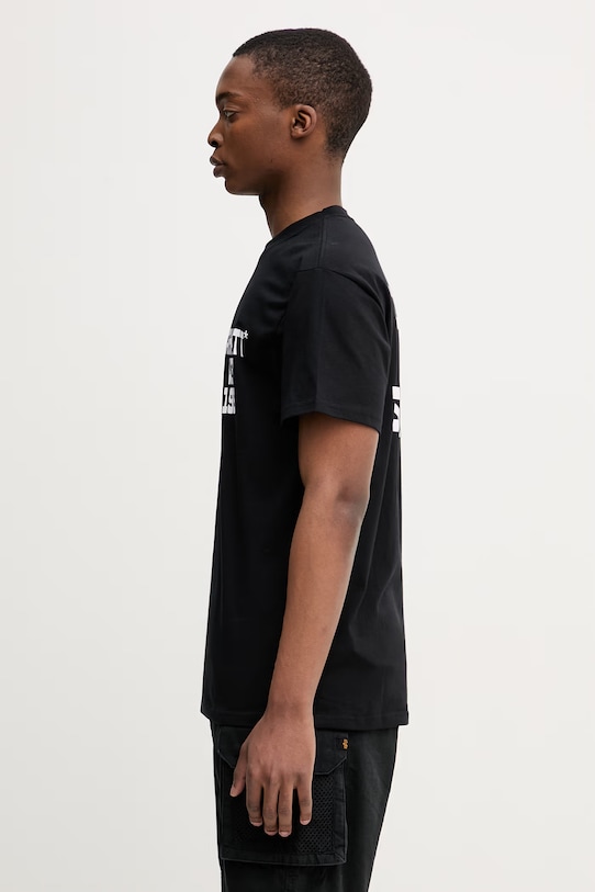 Carhartt WIP S/S Blocks T-Shirt t-shirt bawełniany męski I036231.89XX czarny SS26