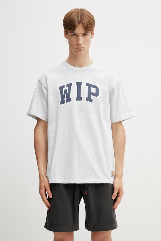 Carhartt WIP S/S WIP III T-Shirt cotton Men's gray I036193.48260