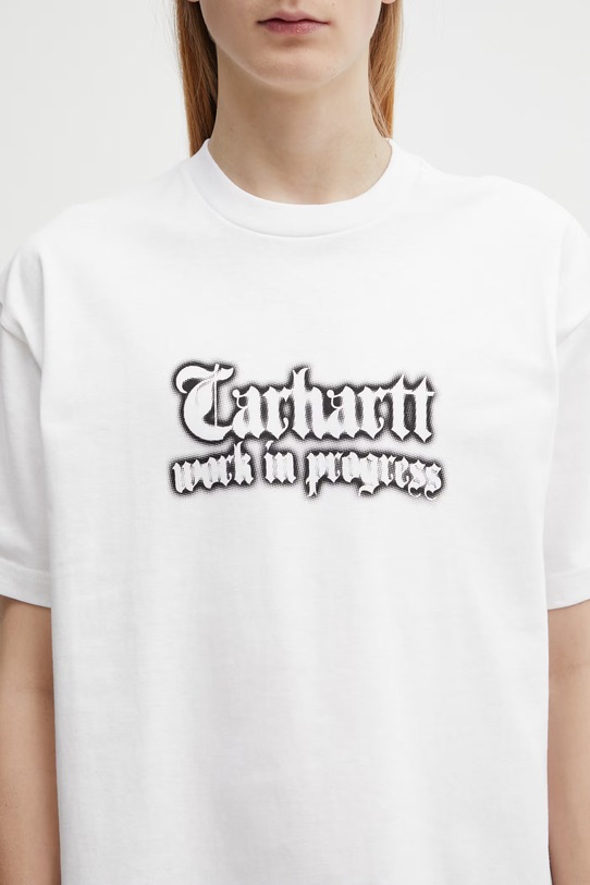 Carhartt WIP S/S World Tour T-Shirt t-shirt męski bawełniany biały I036236.02XX