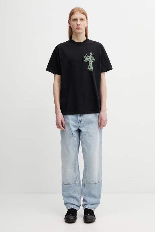 Carhartt WIP S/S Forma T-Shirt t-shirt męski bawełniany I036254.8960 czarny