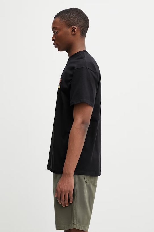 Carhartt WIP S/S Primary T-Shirt bawełniany męski I036238.89XX czarny SS26