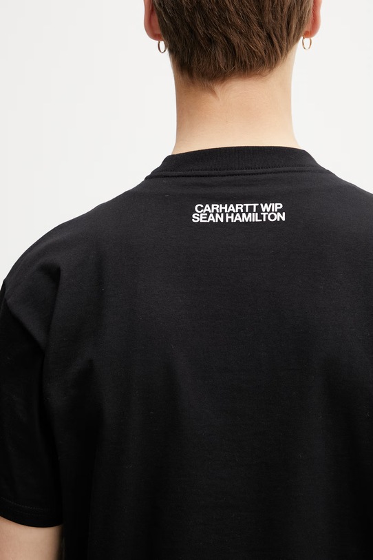 Carhartt WIP S/S Sean Hamilton 02 T-Shirt t-shirt bawełniany męski czarny I036269.89XX