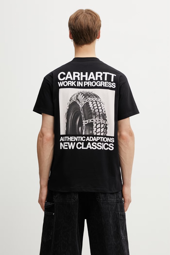 Carhartt WIP S/S Sean Hamilton 03 T-Shirt bawełniany męski czarny I036270.89XX