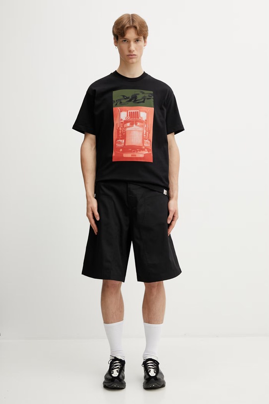 Carhartt WIP S/S Sean Hamilton 01 T-Shirt T-shirt bawełniany męski I036268.89XX czarny