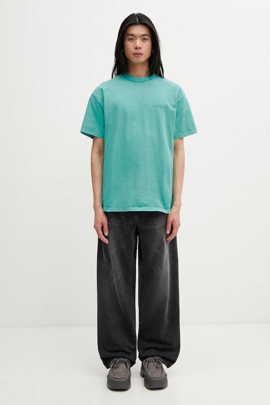 No Problemo Faded Mini Problemo t-shirt bawełniany męski NP6001705 turkusowy