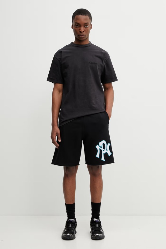 No Problemo Faded Mini Problemo t-shirt bawełniany męski NP6001705 czarny