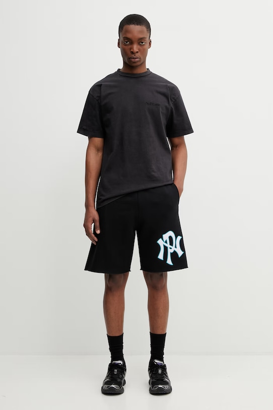 No Problemo Faded Mini Problemo t-shirt bawełniany męski NP6001705 czarny