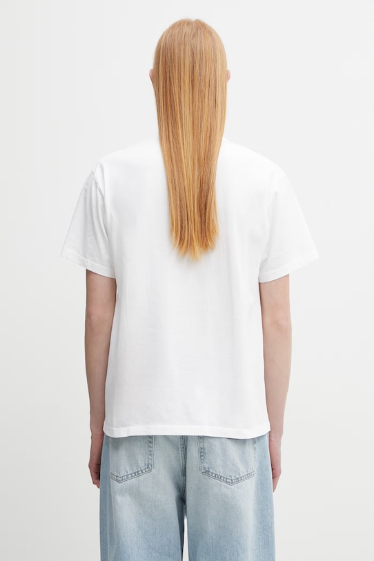 Odzież No Problemo Mini Problemo t-shirt bawełniany męski NP6000905 biały