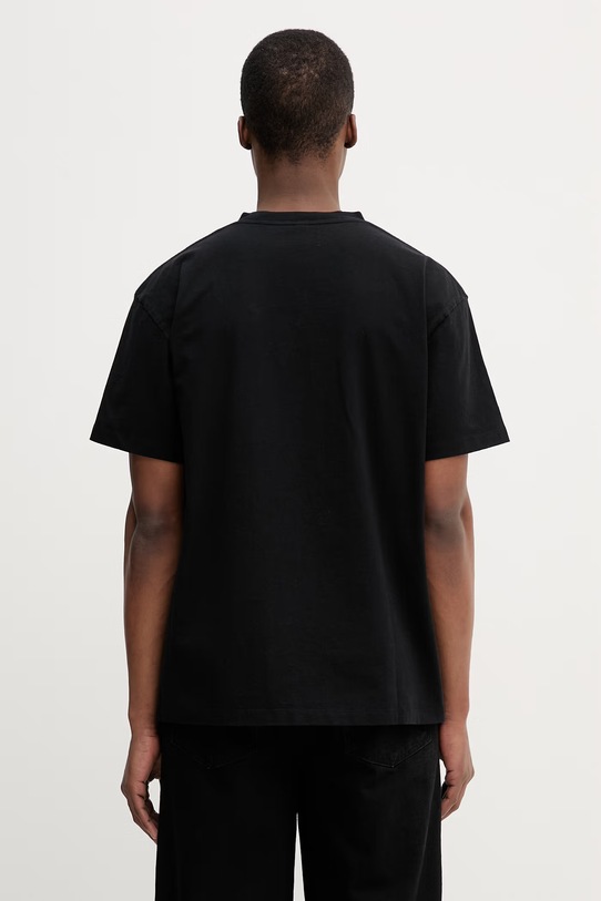 Odzież No Problemo t-shirt bawełniany męski NP6000205 czarny