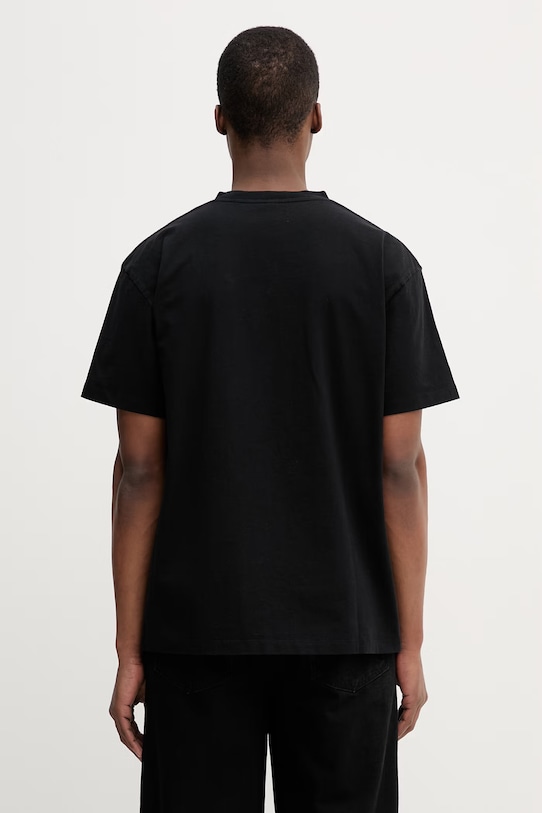 Odzież No Problemo t-shirt bawełniany męski NP6000205 czarny