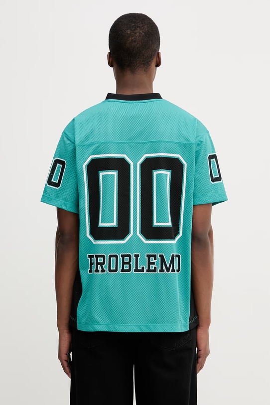 Odzież No Problemo Nyp Sports Poly t-shirt męski NP4001005 turkusowy