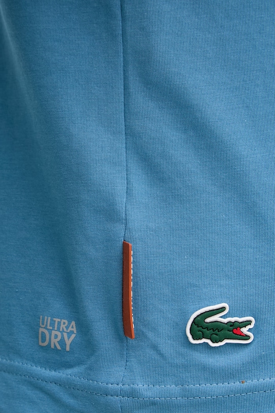 Lacoste T-shirt męski z bawełną TH0338 niebieski