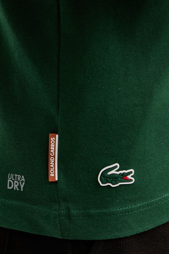 Lacoste T-shirt męski z bawełną TH0338 zielony