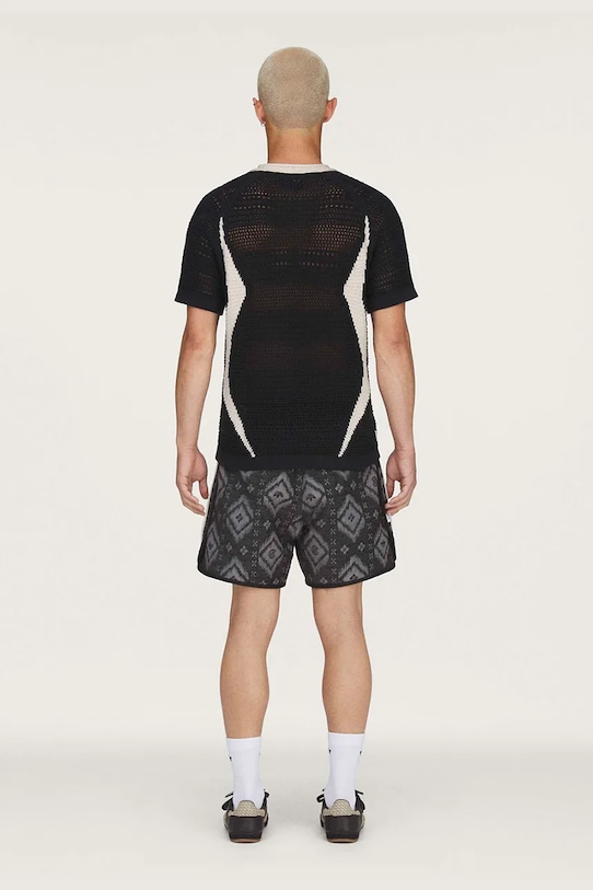 Odzież adidas Originals CLOT x adidas by Edison Chen T-shirt swetrowy z bawełną męski KE7074 czarny