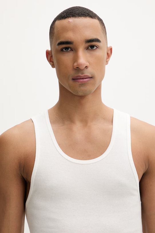 AllSaints top damski bawełniany beżowy ASM493452