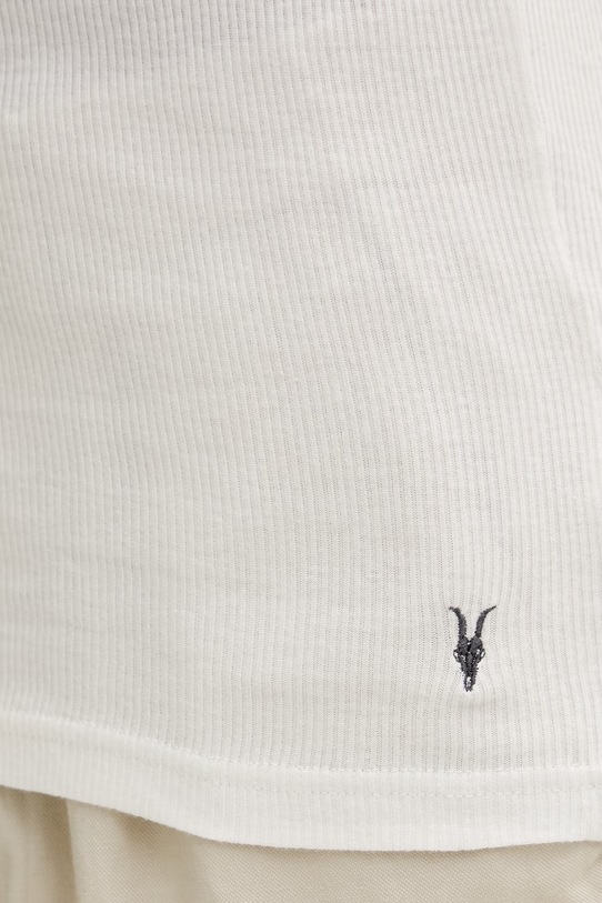 AllSaints top damski bawełniany ASM493452 beżowy