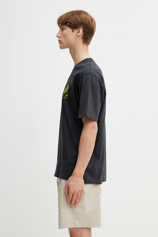 Gramicci RUNNING MAN TEE t-shirt basic bawełniany męski G6SU.T107. czarny SS26