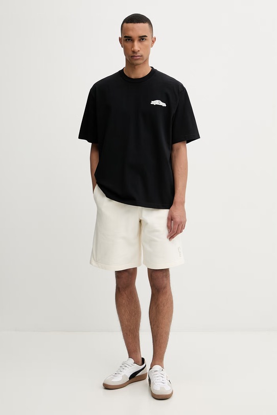 Baron Filou tričko pánske bavlnené VALET MODE 000015752 čierna SS26