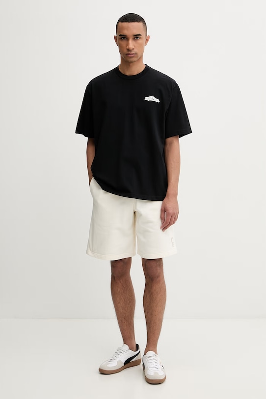 Baron Filou tričko pánske bavlnené VALET MODE 000015752 čierna SS26