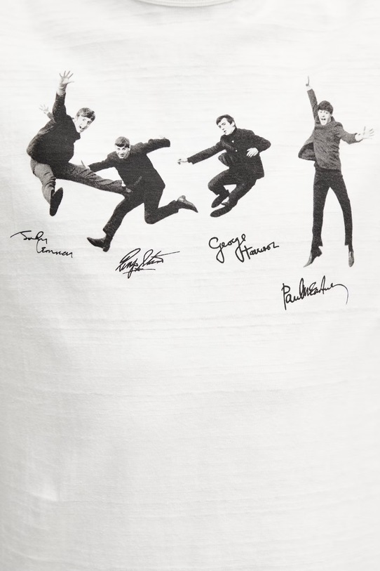 Human Made tričko bavlnené pánske biela HM31TE003