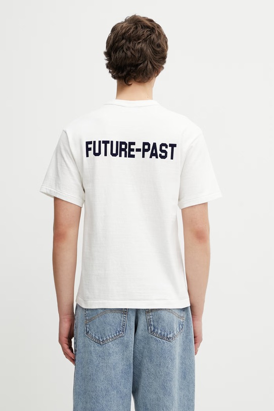 Odzież Human Made t-shirt bawełniany męski HM31TE012 biały