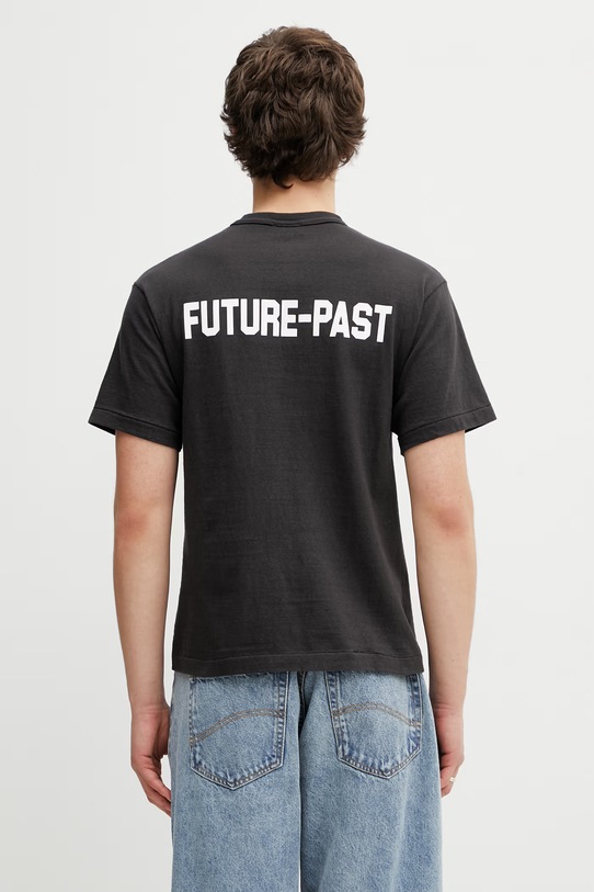 Odzież Human Made T-shirt bawełniany męski HM31TE012 czarny