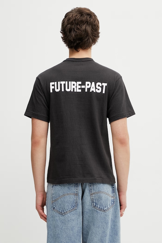 Odzież Human Made T-shirt bawełniany męski HM31TE012 czarny