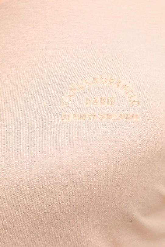 Karl Lagerfeld tričko pánské bavlněné 562200.755401 oranžová