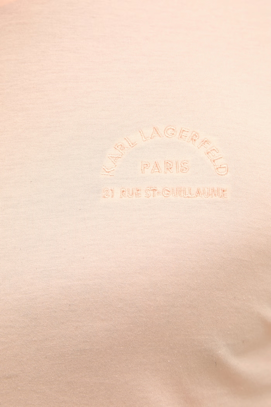 Karl Lagerfeld tričko pánské bavlněné 562200.755401 oranžová