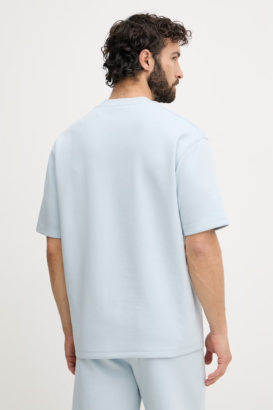 Oblečení Karl Lagerfeld tričko pánské z viskózou 562901.705400 modrá