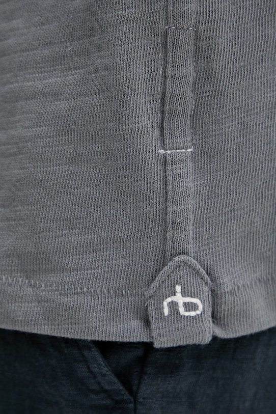 Rag & Bone T-shirt męski bawełniany RF3125FT2FM szary