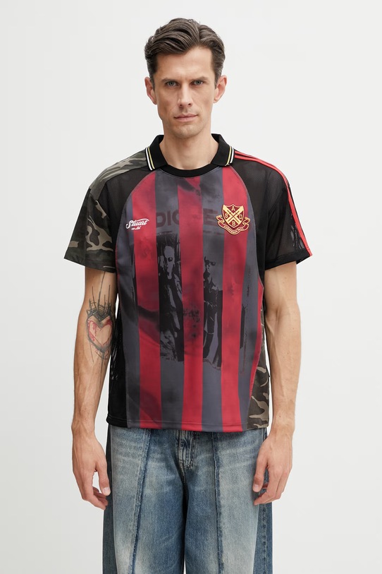 Andersson Bell Reworked Football T-shirt męski bordowy atb1584m