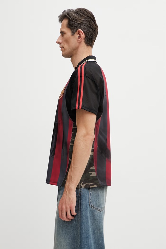 Andersson Bell Reworked Football T-shirt męski atb1584m bordowy SS26