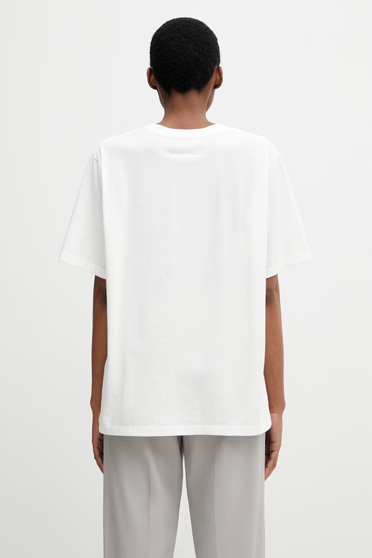 Ρούχα MM6 Maison Margiela t-shirt βαμβακερό ανδρικό SH2GC0038.M20048 λευκό