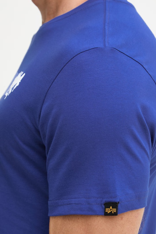 Alpha Industries T-shirt męski bawełniany Signature 266554