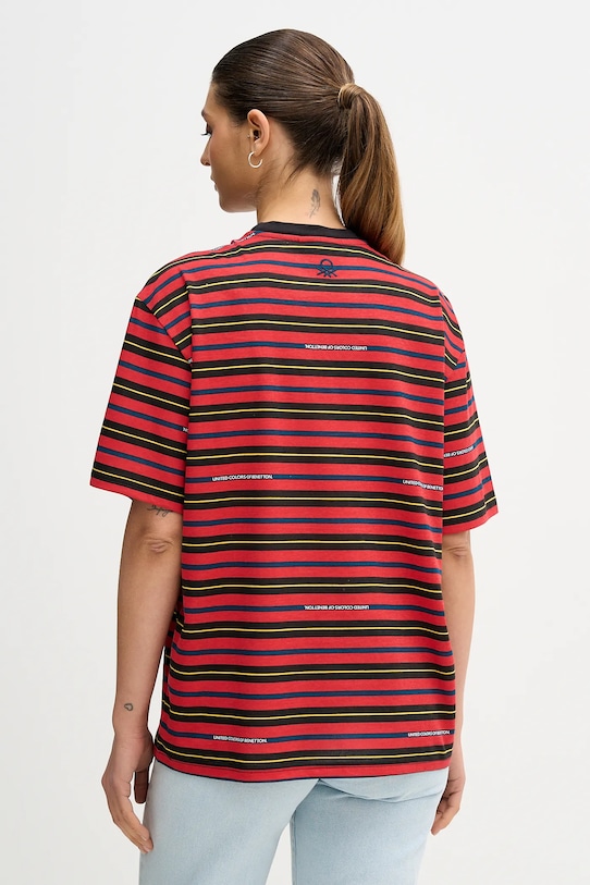 Βαμβακερό μπλουζάκι United Colors of Benetton x Stranger Things 3LQMU10BC