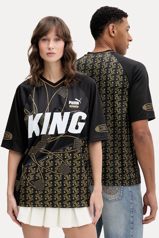 Футболка Puma KING Extravaganza Jersey regular чорний 634407